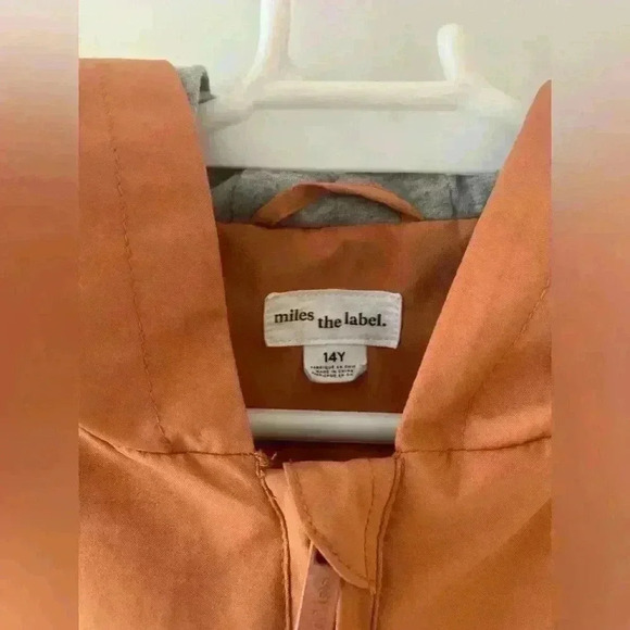 MILES THE LABEL Rusty  Ruffled Zip Up Jacket - Picture 5 of 7